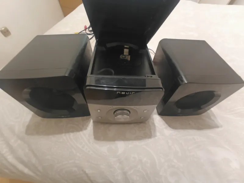 Minicadena CD Nevir Negra afbeelding 2
