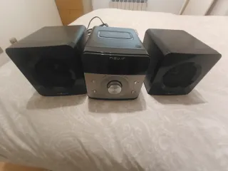 Minicadena CD Nevir Negra