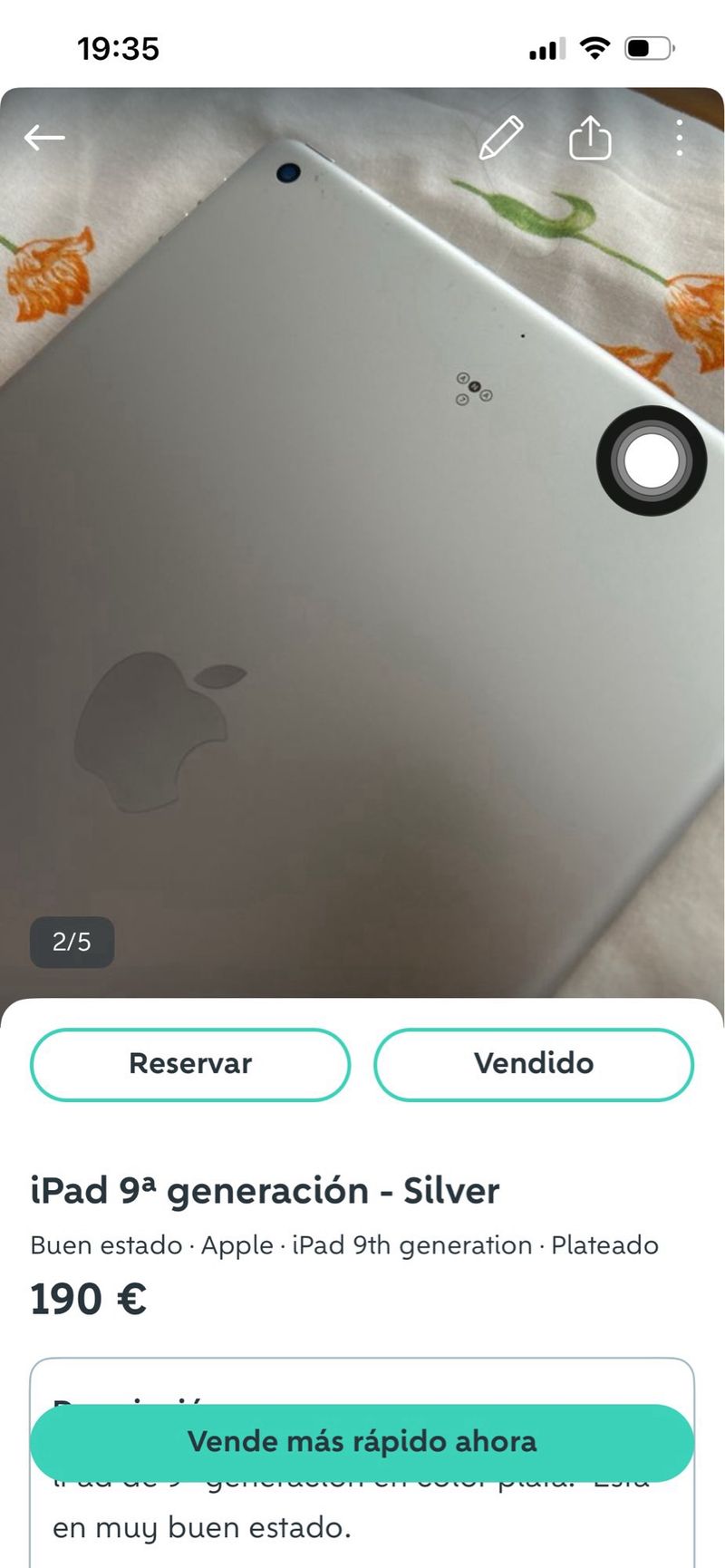 iPad 9ª Gen 64GB + Teclado + Pencil afbeelding 5