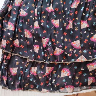 Vestido vintage elegante estampado