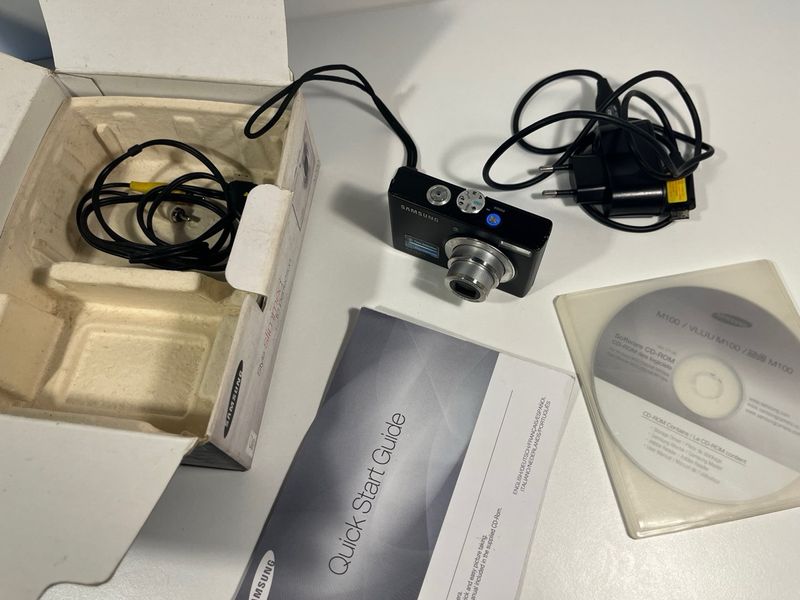 Cámara digital Samsung M100 + Caja completa afbeelding 10