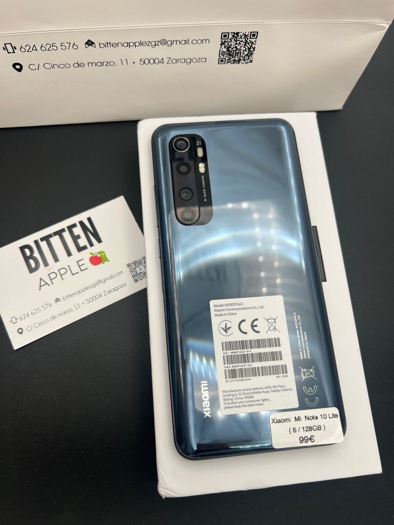 Xiaomi Mi Note 10 Lite 128GB/ GARANTÍA! CAMBIOS! afbeelding 7