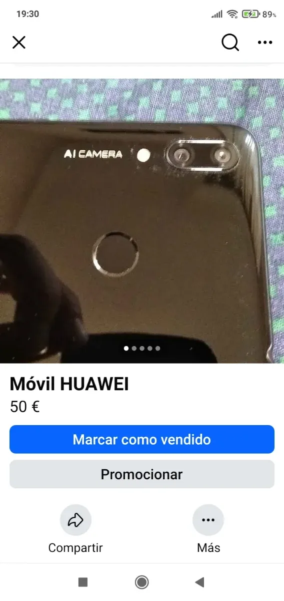 Móvil Huawei Rosa 50€ afbeelding 5