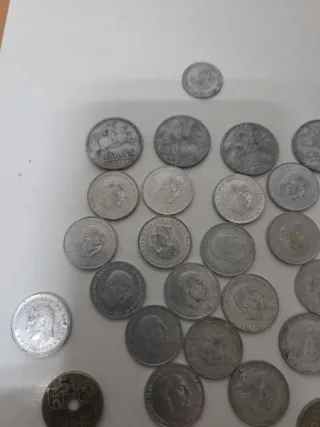 Monedas españolas Franco lote
