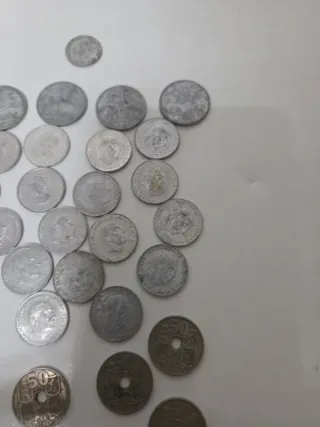 Monedas españolas Franco lote