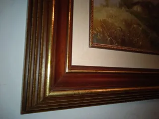 Cuadro al óleo sobre madera