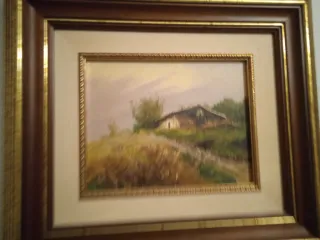 Cuadro al óleo sobre madera