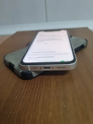 iPhone 12 mini con funda calavera