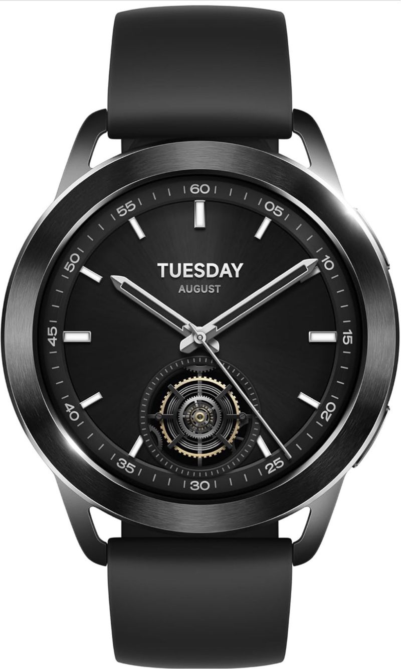 Xiaomi Watch S3 Negro 47mm Caja Impecable afbeelding 2