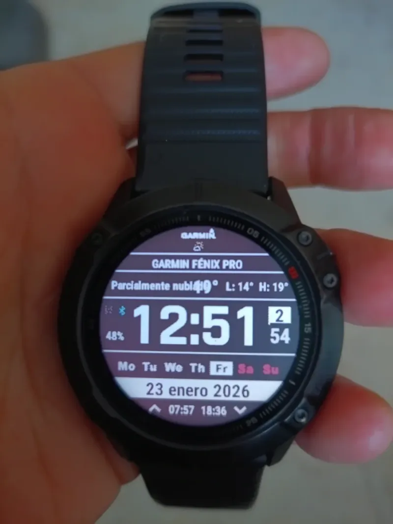 Garmin Fenix 6X Pro 51mm Negro afbeelding 2