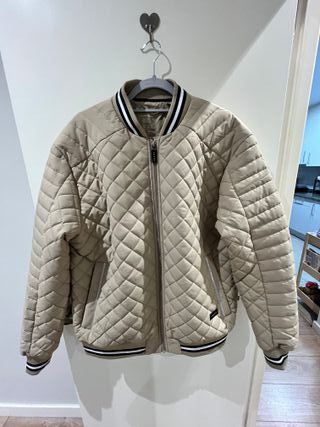 Chaqueta bomber acolchada beige hombre Volvo