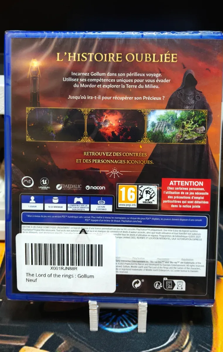 The Lord of the Rings: Gollum PS4 (Fr) Precintado afbeelding 2