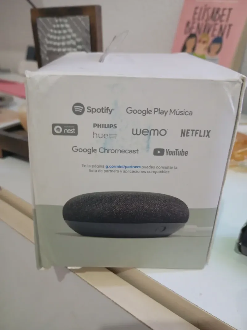 Google Home Mini Gris afbeelding 2