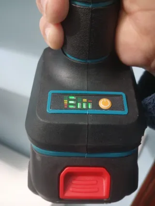 Radial a batería amoladora inalámbrica