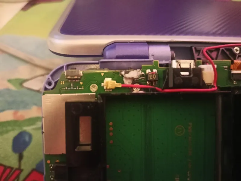 Nintendo New 2DS XL Para Reparar carcasa impoluta afbeelding 6