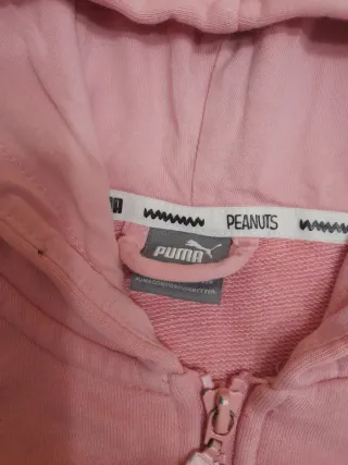 Sudadera Puma Niña Talla 7-8 Años Rosa