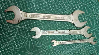 7 llaves fijas Cromo Vanadio