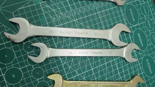 7 llaves fijas Cromo Vanadio