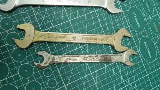 7 llaves fijas Cromo Vanadio