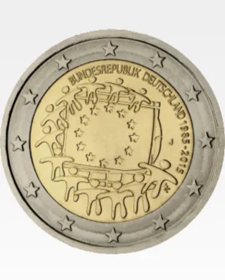 ALEMANIA 2015. 2 Euros. Bandera