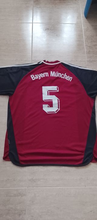 Camiseta Bayern Múnich T-Mobile, Talla XL, años 90