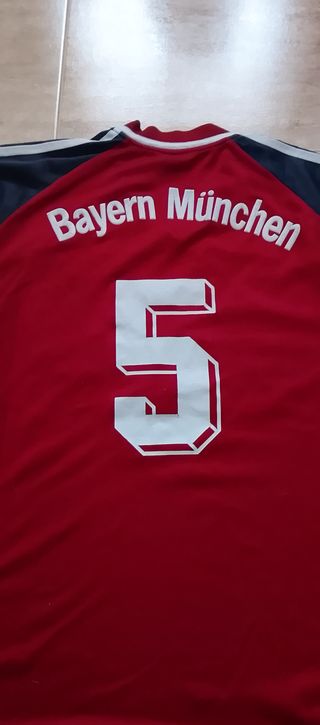 Camiseta Bayern Múnich T-Mobile, Talla XL, años 90