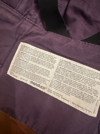 Mochila Portabebés Manduca Lila