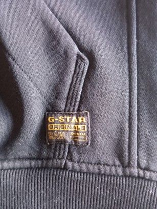 Sudadera G-Star RAW Negra con Logo