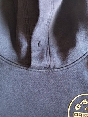 Sudadera G-Star RAW Negra con Logo