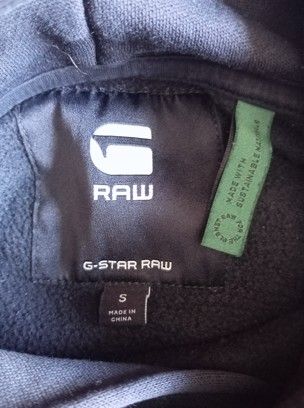 Sudadera G-Star RAW Negra con Logo
