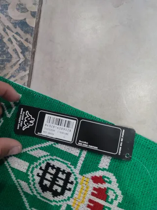 Oferta 3x2 Bufanda Kappa Real Betis Verde y Blanca