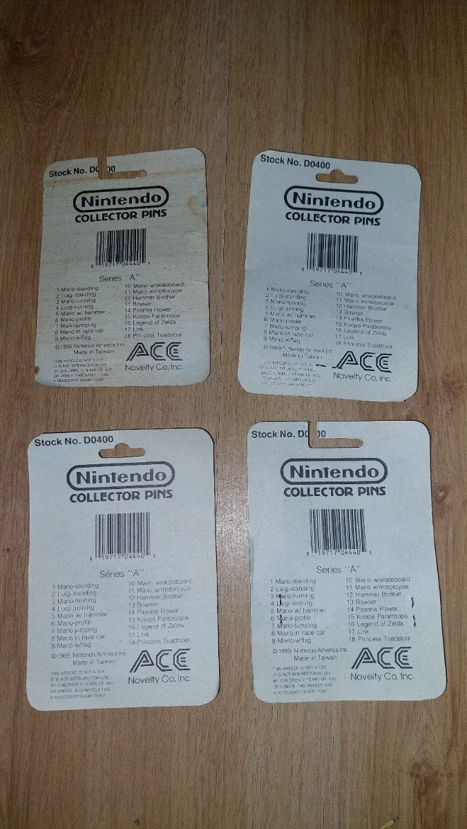 Pins Coleccionista Nintendo Serie A afbeelding 2