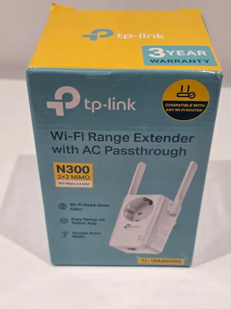 REPETIDOR WIFI TP-Link N300 TL-WA860RE afbeelding 2