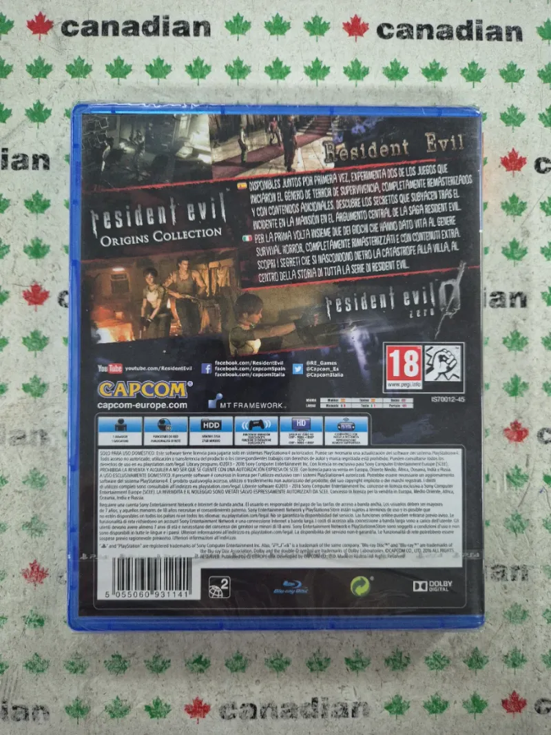 NUEVO Resident Evil Origins Collection PS4 afbeelding 2