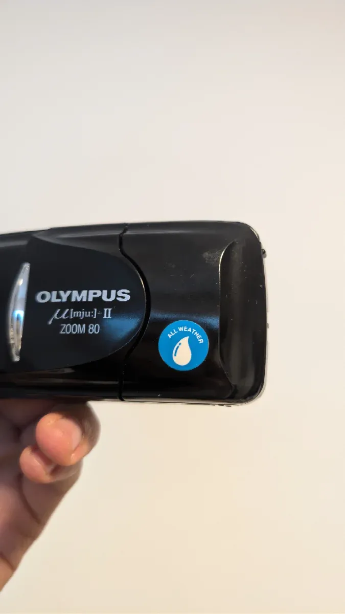 Olympus mju II Zoom 80 Cámara Analógica afbeelding 2