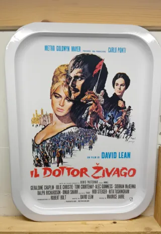 Vassoio vintage Il Dottor Zivago