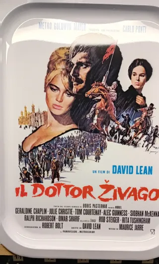 Vassoio vintage Il Dottor Zivago