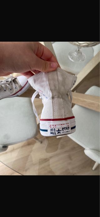 Converse All Star Blancas Talla 38