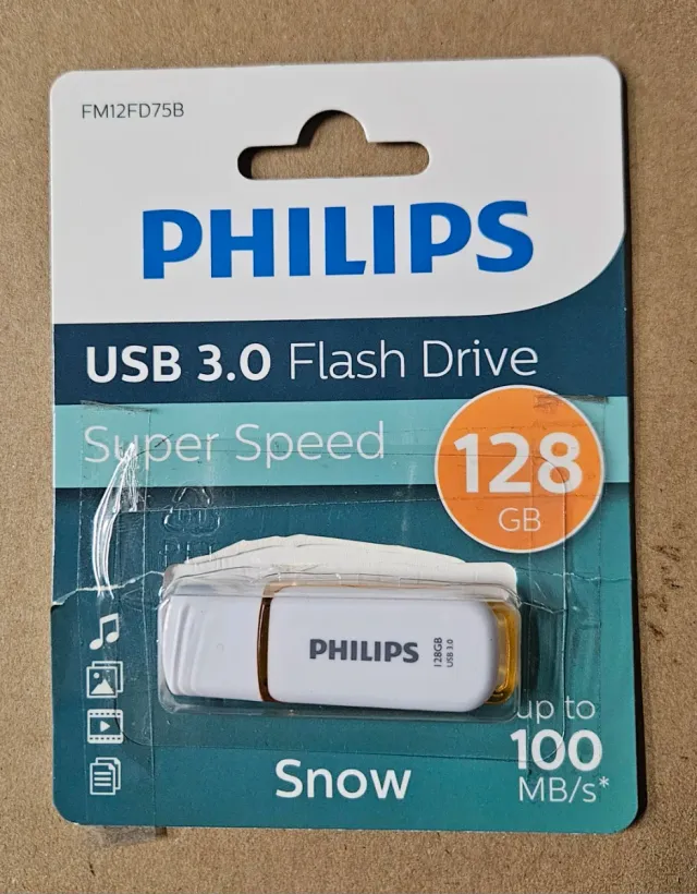 Memoria USB Philips 128GB Snow