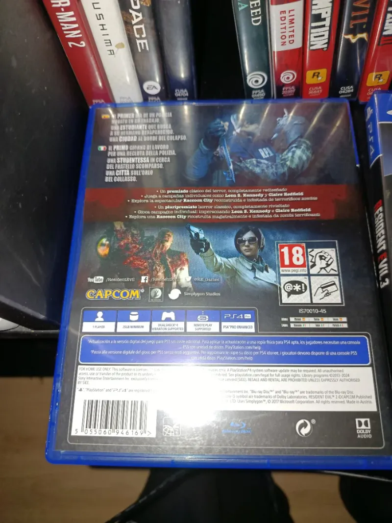 Resident Evil 2 PS4 afbeelding 2