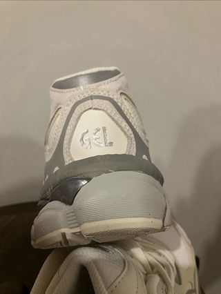 Zapatillas Asics Talla 44 Gris Blanco