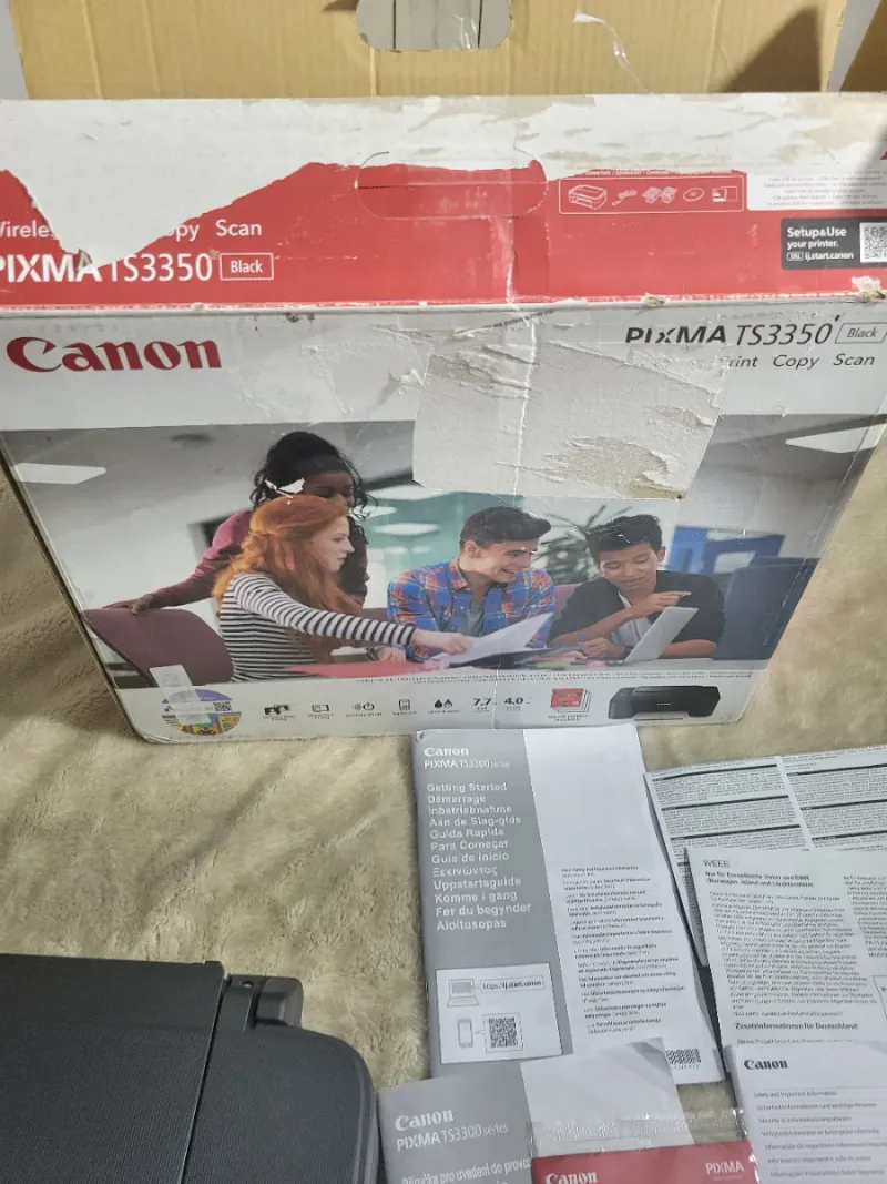 Impresora Canon PIXMA TS3350 Negra afbeelding 10