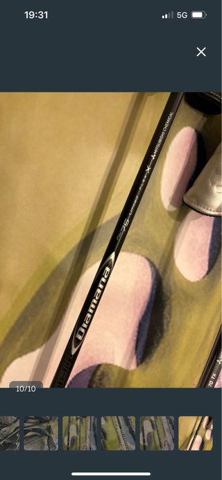 TaylorMade Qi35 Madera 3 & 5 Varillas Mitsubishi