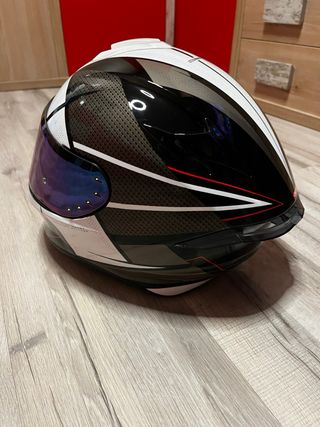 Casco Moto MT Helmets Blanco/Negro