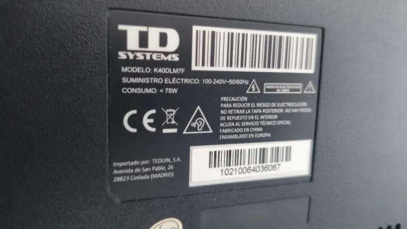 Televisor LG 40 pulgadas afbeelding 2