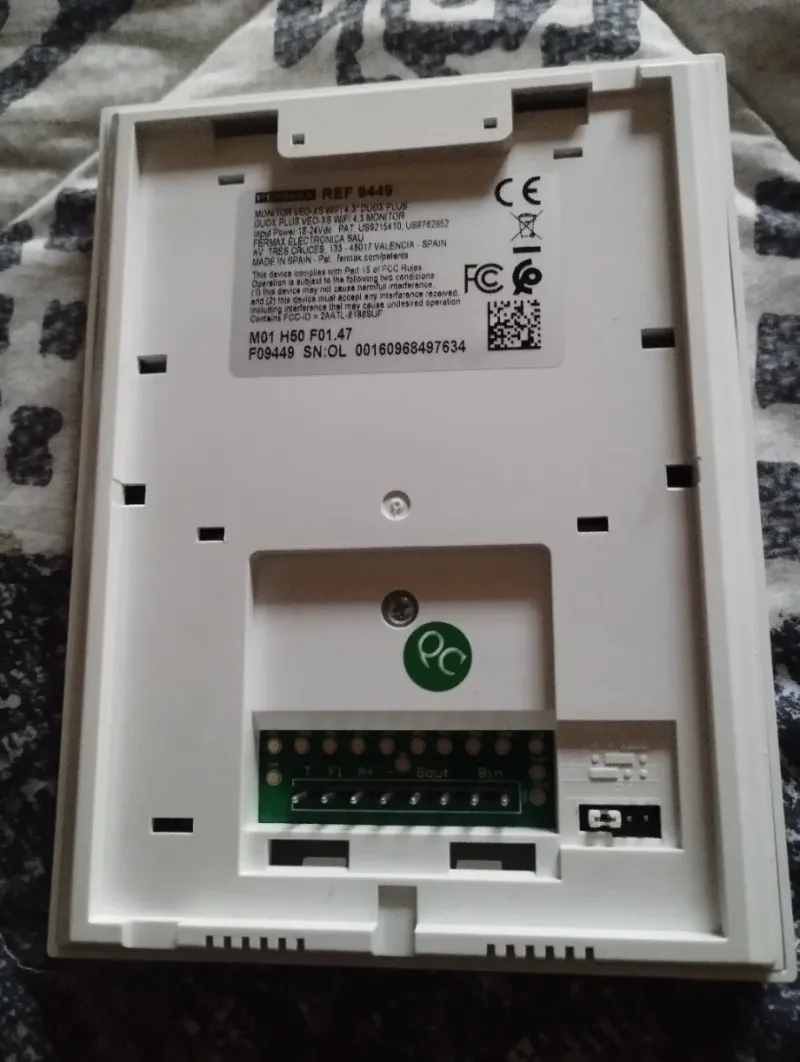 Videoportero Ferma x Veo-xs Wifi 4.3 Duox+ F09449 afbeelding 2