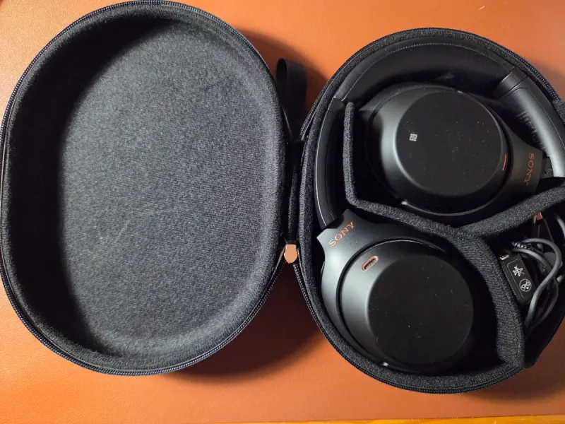 Auriculares Sony WH1000XM3 Negros afbeelding 2