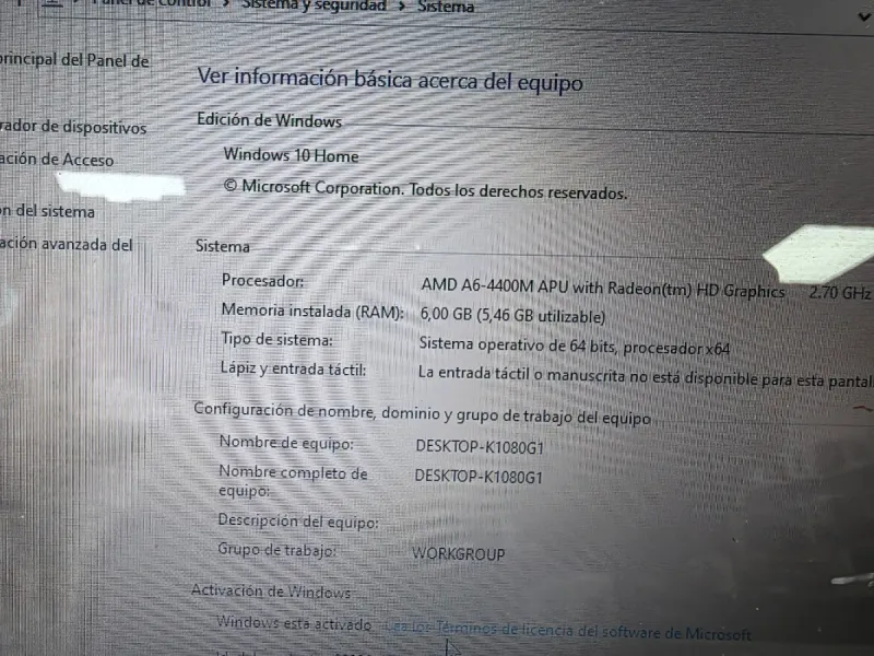 Ordenador portátil HP Negro afbeelding 7