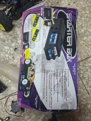 Coche RC Gasolina + Caja Herramientas