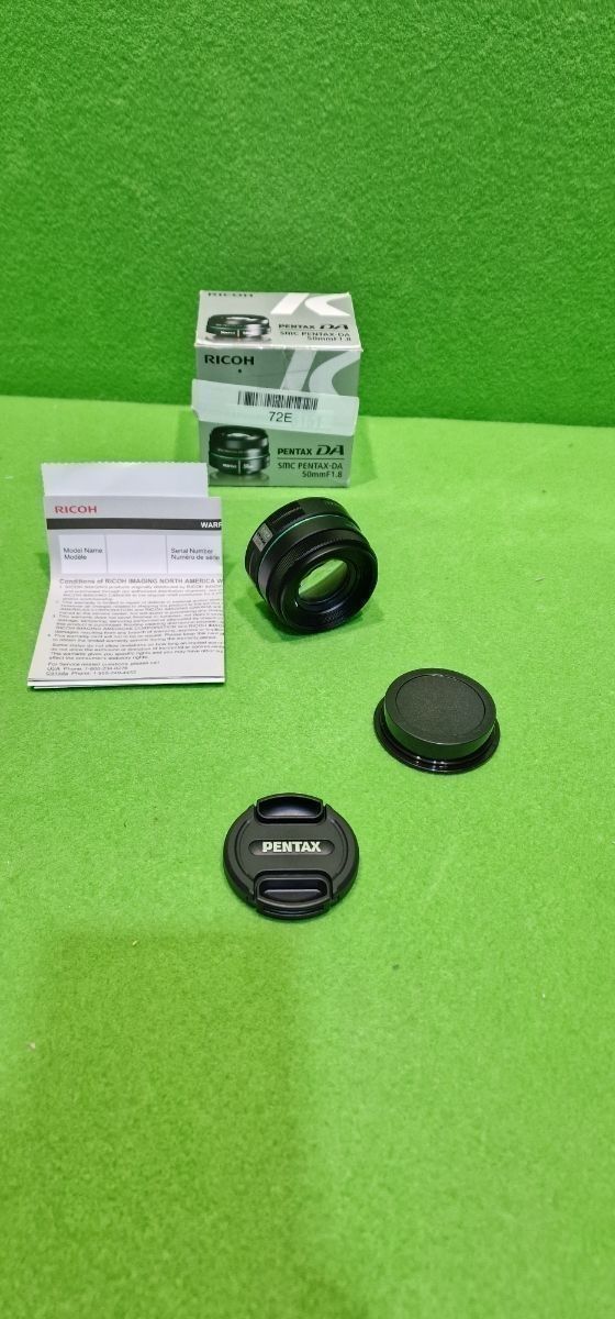 Pentax Smc DA 50 mm F/1.8 Objetivo con Focal 76.5